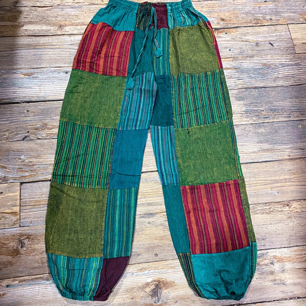 Beautiful patchwork pants brand new